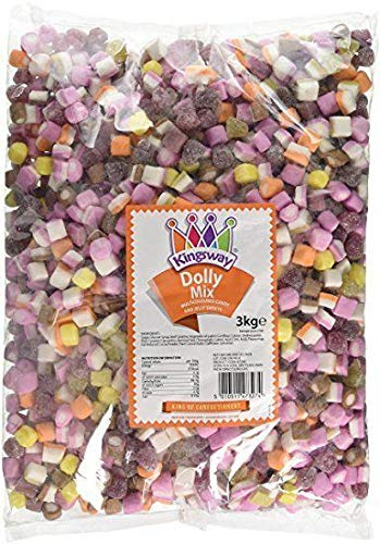 Kingsway Discount Retro Sweets - Dolly Mixture - Wedding / Party Bag 3kg