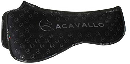 Acavallo Pad Memory Foam & Silicon Grip | Farbe: Black | Größe: Dressage