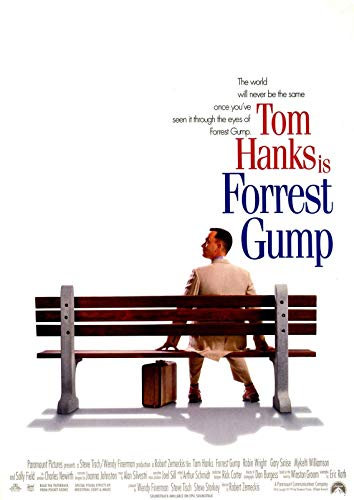 Poster Affiche Forrest Gump Classic 90s Movie