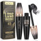 4D Seidenfaser Mascara Wasserfest Schwarz - Volumen und Länge Wimperntusche für Dichte Wimpern