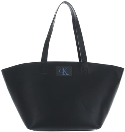 Calvin Klein CKJ Sculpted Wing Shopper 27 Twill Black
