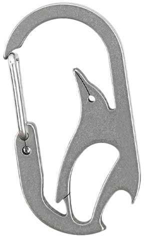 Décapsuleur avec Porte-clés résistant - Porte-clés de Voiture en de Titane | Porte-clés ouvre-Bouteille de bière | Porte-clés avec en Titane Multifonction | Porte-clés de