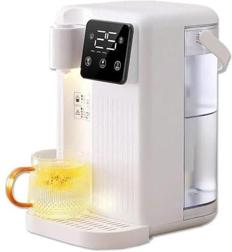 Máquina dispensadora de agua con luz nocturna, instantánea caliente eléctrica de 3 litros, sistema de filtración de agua de encimera, mezcla de ebullición rápida y fría de 3 KW, filtro purificador de