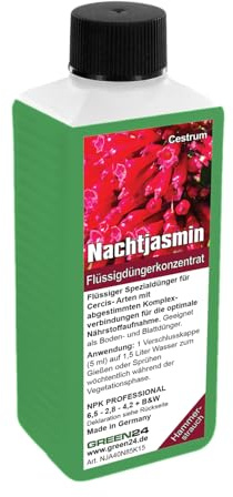 Nachtjasmin-Dünger – Cestrum NPK Flüssigdünger für Hammersträucher 250 ml