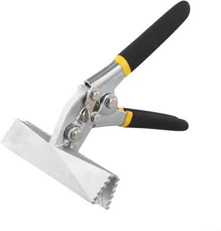 Pince à cintrer en tôle avec mâchoire large pour soudage - Utilisation dans la construction de cadres en acier léger pour portes et fenêtres (A)