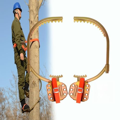 BrightFootBook Set Strumento per Arrampicarsi sui Lampioni Forniture Ingranaggi Post-Arrampicata Attrezzatura Post-Arrampicata da Arrampicata Palo del Telefono Ferro da Stiro Scalare 300Model