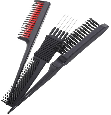 TOYZFRIENDY Pettini per Capelli Professionali da Parrucchiere Pettine per Styling e Cotonatura Pettine per Sezionare e Messa in Piega per Uomini e Donne Accessori per Acconciature e