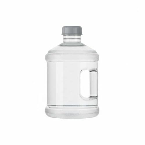 MotiveTech Recipiente de Agua, Garrafa de Agua de 15L para Dispensador Recipiente de Agua Tipo Alimenticio de PC Engrosado Bidón Transparente con Tapa Anti-Fugas para Camping, Aire Libre y Hogar 15L