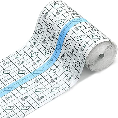 Dyroe Wasserdicht Transparent Bandage, wasserdichtes pflaster 10cm*10m Fixierer Pflaster Stretch, pflaster rolle Medizinisches Klebeband,duschpflaster,antiallergisch
