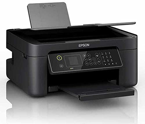 Epson Workforce WF-2820DWF | Imprimante Multifonction Wi -FI A4 avec Impression à Double Face (Duplex) et écran LCD | 3 en 1: Impression, copieur, Scanner | Impression Mobile, Noir