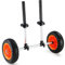 VEVOR Kajakwagen 252x670x605mm Kanuwagen bis 127kg belastbar Surfwagen Aluminiumlegierung 20cm Gummiräder 110-455mm Einstellbar Für Bootswagen Kajak Kanu Transportwagen Trolley Surfwagen Bootstrailer