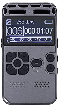 SK-502 Registratore vocale digitale attivato Dittafono Audio Suono Lettore musicale digitale professionale Supporto Scheda di memoria