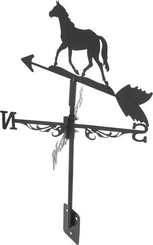 KONTONTY Veleta De Bricolaje Indicador De Viento Decoración De Jardín Duradera y Estable