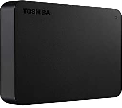 Toshiba Canvio Basics 4TB Portable External Hard Drive USB 3.0, Black - HDTB440XK3CA