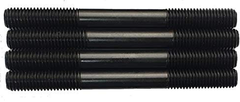 Stiftschrauben M12 x 1,75 Stehbolzen Gewindestifte 125 mm für T-Nutensteine Stahl 10.9