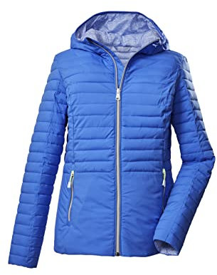 Killtec Damen Steppjacke mit Kapuze/Jacke in Daunenoptik KOS 117 WMN QLTD JCKT ; blau, 36, 37928-000