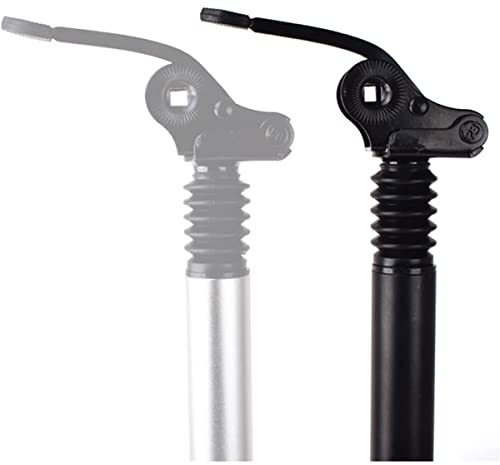 TLMQYXZE Federsattelstütze Hochwertigem Fahrrad Sattelstütze, Durchmesser 33,9 Oder 31,8 Mm，Sattelstütze Gefedert Mit 550mm Länge Für Trekkingrad, E-Bike, Cityrad MTB