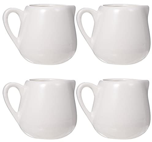 4pezzi Brocche per Salsa Ceramica con Manico Mini Lattiera per Cucina Contenitore per Salsa da Design Chic E Pratico