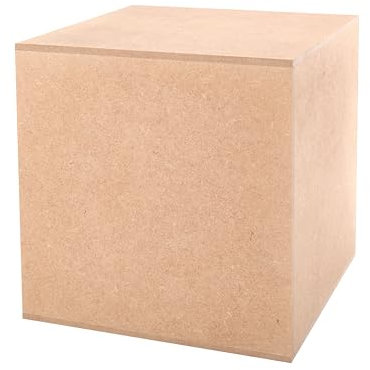 Colonne Décorative En MDF, Colonne Pour Fleurs Pour Salon, Support À Décorations, Socle Décoratif, Support De Plante, Socle Stable, Design Moderne, 30x30x30 Cm