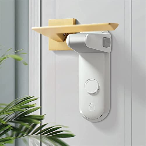 Låsbart fönsterhandtag, Dörrhandtagslås, Skyddsdörrhandtagslås, Dörrhandtagslås är lätt att installera hemsäkerhet