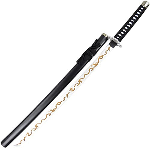 Trä svärd cos anime performance vapen utrustning träkniv, bokken, katana-B||100CM