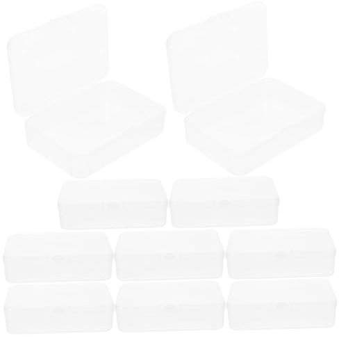 Tofficu 10 Piezas Caja De Almacenamiento De Póquer De Cartas Saltar Juegos Plegable Estaño Titulares Álbum Juego De Cartas Carpeta De Tarjetas Divisores Cajas Póker Barajador Páginas
