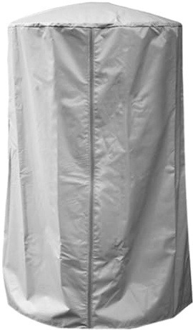 Patio Heater Covers, Electric Heater Protector, 24.02x37.99 inches, Waterproof Outdoor Cover, Dustproof Wind-Resistant Shield, Silver for Coated Material, Sturdy Weather Protection