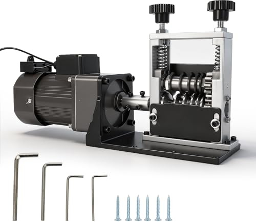 Máquina Automática Pelacables Eléctrica 3–17 mm, Pinza Pelacables para Cables de Cobre, Máquina de 5 Canales para Reciclaje de Cables (Sin Batería ni Cargador)