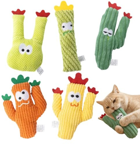 Catnip Toys Plush Chew Catnip Pet Supplies | Indoor Cat Play Chewing Pillow for Small Medium Large Pet Indoor Outdoor Travel Bedroom Backyard Balcony