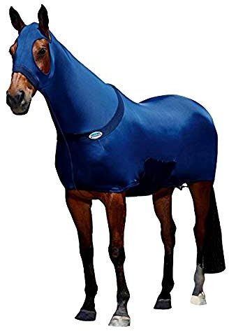 Weatherbeeta Stretch-Pferdedecke (Pony) (Marineblau)