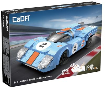 CaDA Super Vehicles 1/20 (266 Teile) - C51076W, kompatibel mit den Bausteinen vom Marktführer
