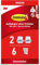 Command Broom Gripper, 2 Broom Holders and 6 Adhesive Strips - Suitable for Storing Brooms and Mops - Damage Free Hanging (Packaging may vary)