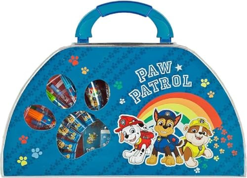 Undercover 6600000017 - Paw Patrol Maltasche - Paw Patrol Farbtasche mit 51 Stück Farb- und Farbteile