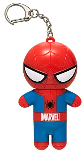 Lip Smacker Marvel Collection, Spiderman Flavoured Lip Balm for Kids with Keychain, Moisturizing and Refreshing, Single Blister Pack