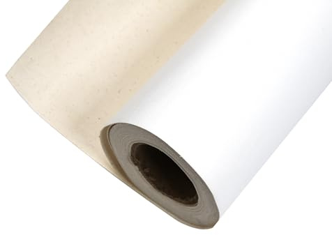 Paintersisters Premium 380 gr/m² duk på rulle 10 m x 160 cm, specialartiklar färdiga för målning, 100 % bomull, mycket slitstark! Canvasrulle