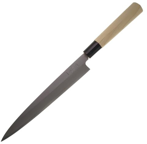 Generico Yanagiba giapponese coltello da cucina Ittetsu Forge-saldato Shirogami 2 per mancini IJF-11123L 21 cm
