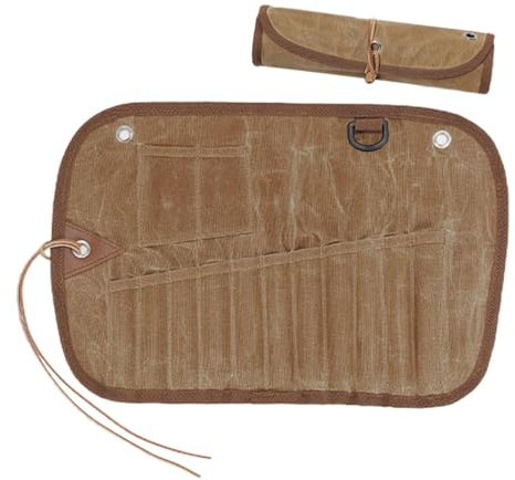 Reise-Besteck-Set, Utensilientasche, Camping-Besteck-Set, wiederverwendbarer Utensilienkoffer, Lunchbox, Utensilien, hängende Geschirr-Aufbewahrungstasche, Besteckkoffer, Campingutensilien-Tasche für