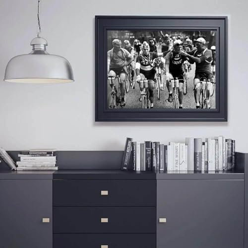 WSJIJY Leinwanddruck Tour De France Fotografie, Radsport, Rennrad, Kunst, Poster, Leinwandbild, Wanddruck, Bild, Ideal Für Wohnzimmer, Heimdekoration, Geschenk, 45 X 60 cm, Ohne Rahmen