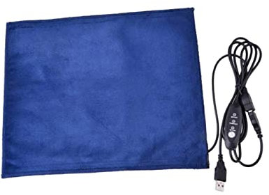 Sosoport Heizmatte Für Haustiere Mit USB-anschluss Für Hunde Und Katzen Als Nestunterlage Energiesparend Flexibel Für Tierbetten Und Sofa