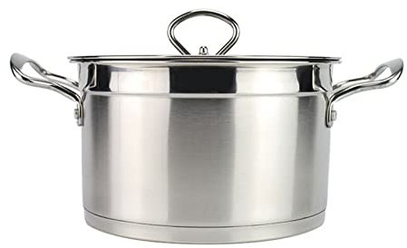 Suppentopf Edelstahl Suppentopf Küche Kochen Hot Pot Kochgeschirr für Induktionsherde Party Suppentopf