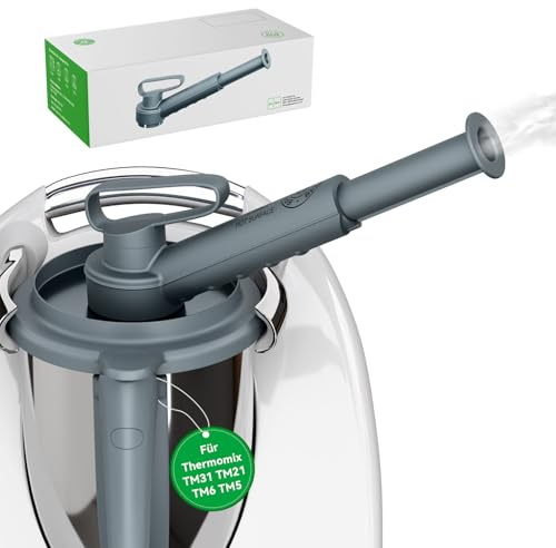 KULACO Dampfumleiter für Thermomix TM6 TM5 TM31 TM21, BPA Frei | Dampfumleitung zum Schutz von Küchen Hängeschränken Dampfableiter, Dampf Umleitung Küchen Zubehör für Vorwerk TM-5 TM-6