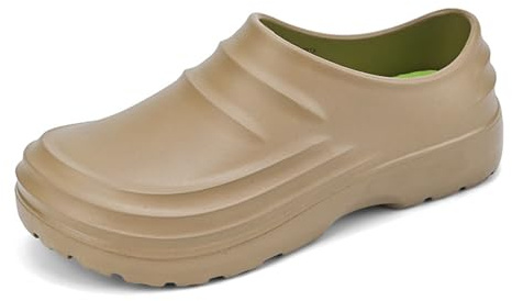 Zapato de cocina para hombre y mujer, antideslizantes, zapatos de trabajo, hombres, mujeres, comodidad, calzado ortopédico, seguridad, zueco, jardín, zapatos de cocina, zuecos, zapatos de seguridad