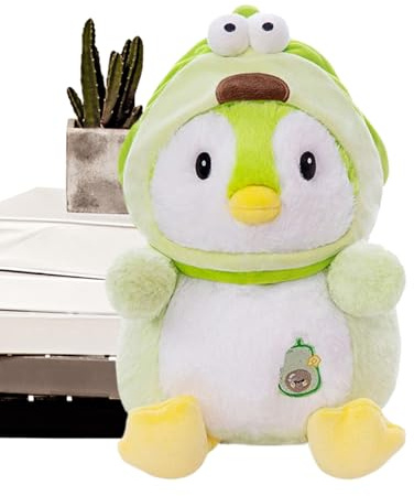 Luckxing Soft Toy Penguin - Fruit Penguin Plush Figure, Cartoon Animal Doll | for Children Adults Collectors Playtime Bedroom Living Room Study Car Sofa Bed Children's Room Travel