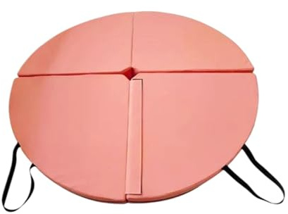 Tapis Pole Dance Tapis de pole dance en acier, équipement gymnastique, tapis d'exercice pliable for le yoga, l'entraînement, la gym à domicile, Pilates et fitness(Orange)