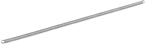 Aexit 0,8 x 6 x Stifte 300 mm 304 Edelstahl Draht Verlängerung Spring, Spannhülsen silber Ton