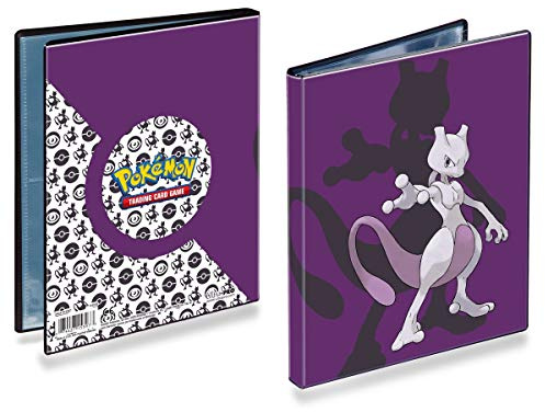 Ultra Pro E-15397 Pokemon 4 Pocket Portfolio Mewtwo, Schwarz