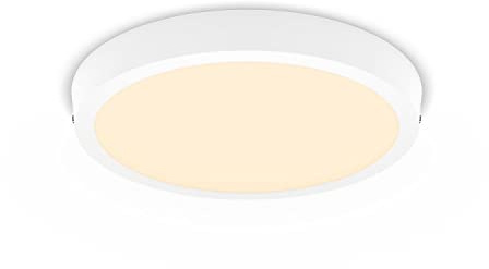PHILIPS LED Einbauspot Slim Surface, 20W, warmweißes Licht (2700K), rund, weiß