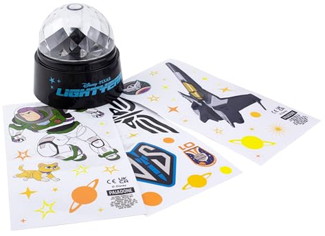 Buzz Lightyear Paladone Projection Light and Wall Decals Set, Officially Licensed Merchandise