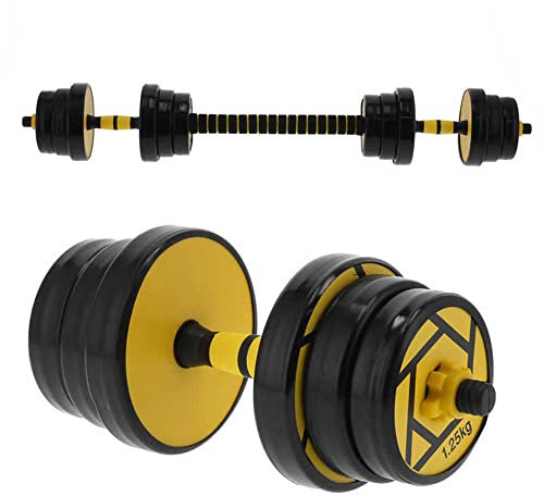 LTLCLZ 20Kg Hantel Set Mit Stange Einstellbaren Gewichten Hanteln Set Home Fitness Equipment Fitnessstudio Training Dumbbells Set