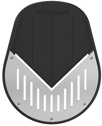 Microplane Affettatrice per verdure con parte superiore del barattolo, perfetta ogni volta, si adatta a barattoli a bocca larga